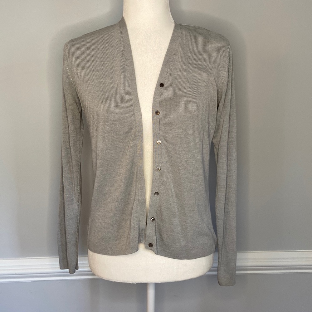 Banana Republic Silk Cardigan
